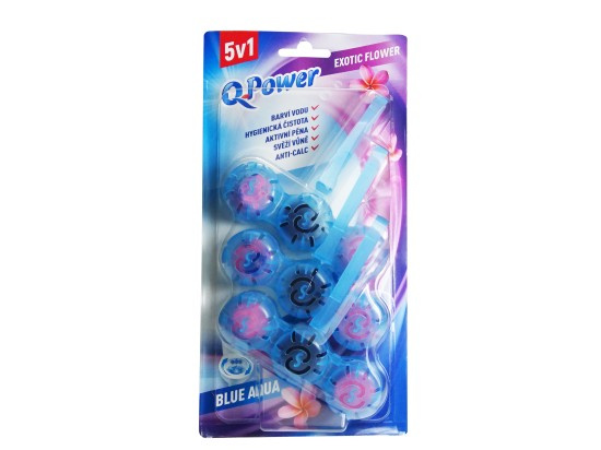 Q Power Blue závěs (3ks/balení) Exotic Flower