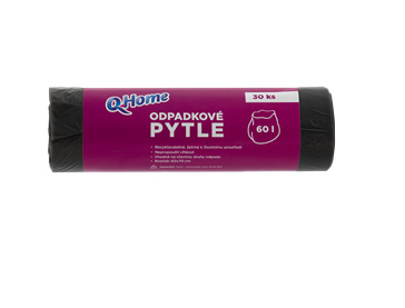 Q Home - pytle na odpadky - 60 l, 30 ks, 8 mikronů