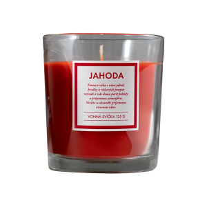 Q Home svíčka 125g jahoda