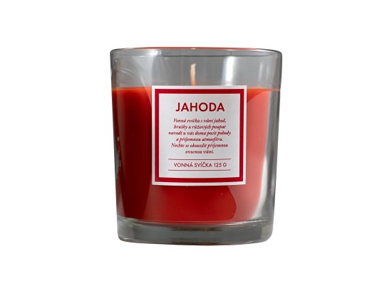 Q Home svíčka 125g jahoda