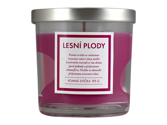 Q Home svíčka 195g lesní plody