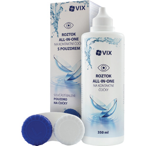 VIX roztok na čočky s pouzdrem 360ml