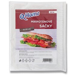 Q Home - mikrotenové sáčky - 25 × 35 cm