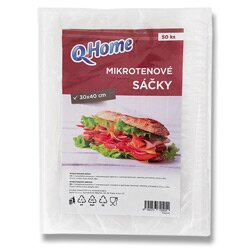 Q Home - mikrotenové sáčky - 30 × 40 cm