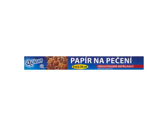 Q clean pečící papír 8m x 38cm
