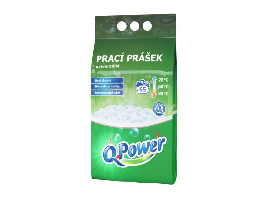 Q Power prášek na praní 65PD UNIVERZÁLNÍ