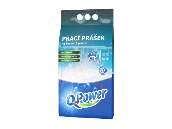 Q Power prášek na praní 65PD COLOR