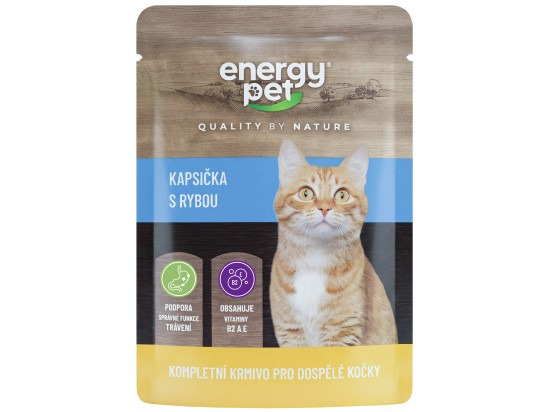 Energy Pet kapsička pro kočky ryba 90 g