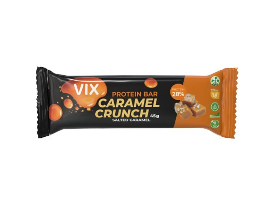VIX Caramel Crunch Salted Caramel proteinová tyčinka 45 g