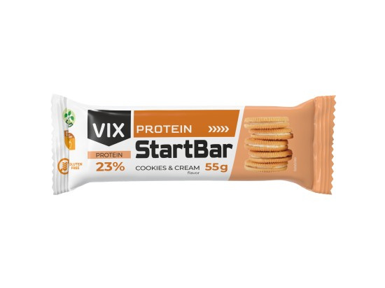 VIX Start Bar proteinová tyčinka cookies & cream 55 g