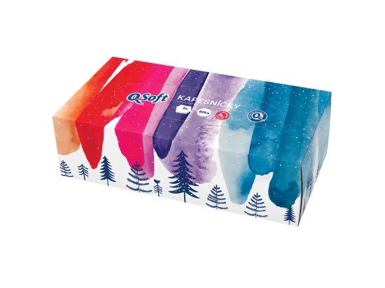 Q Soft kapesník (80ks/kra)3vr zimní