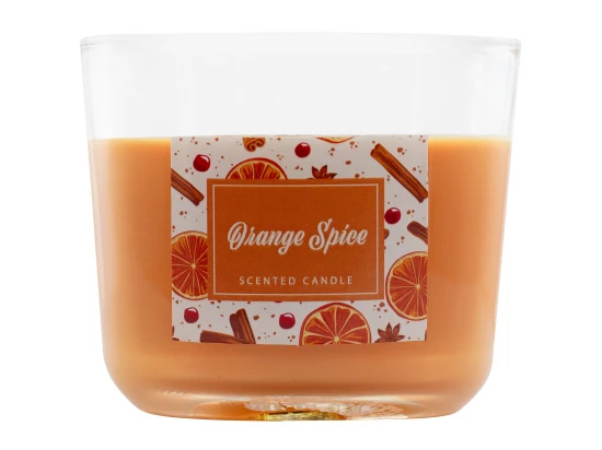 Q-Home svíčka Orange Spice 90 g