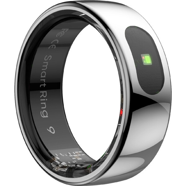 Powerton Smart RING PRO chytrý prsten vel. 7 stříbrný Stříbrná