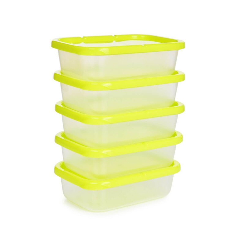 GREEN BOX | sada 5 dóz na potraviny | 250 ml
