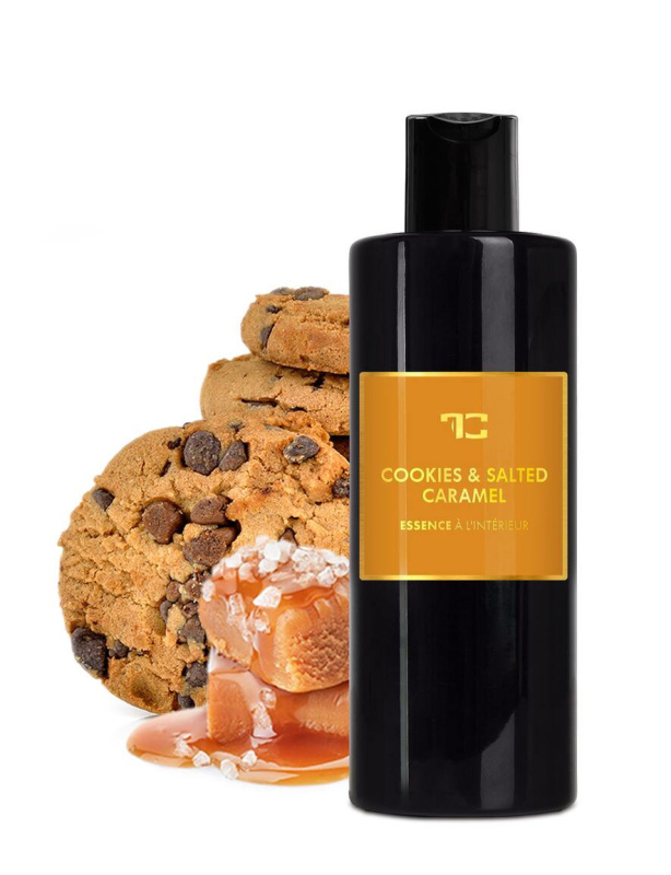 COOKIES & SALTED CARAMEL | parfémová esence do aromalamp & difuzérů | PARFUMIA® ESSENCE À L'INTÉRIEUR | 100 ml
