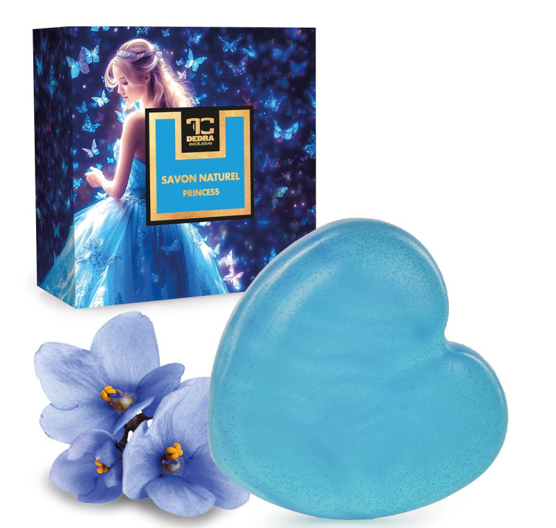 PRINCESS | ručně vyráběné rostlinné mýdlo s kokosovým olejem & glycerinem | 85 g