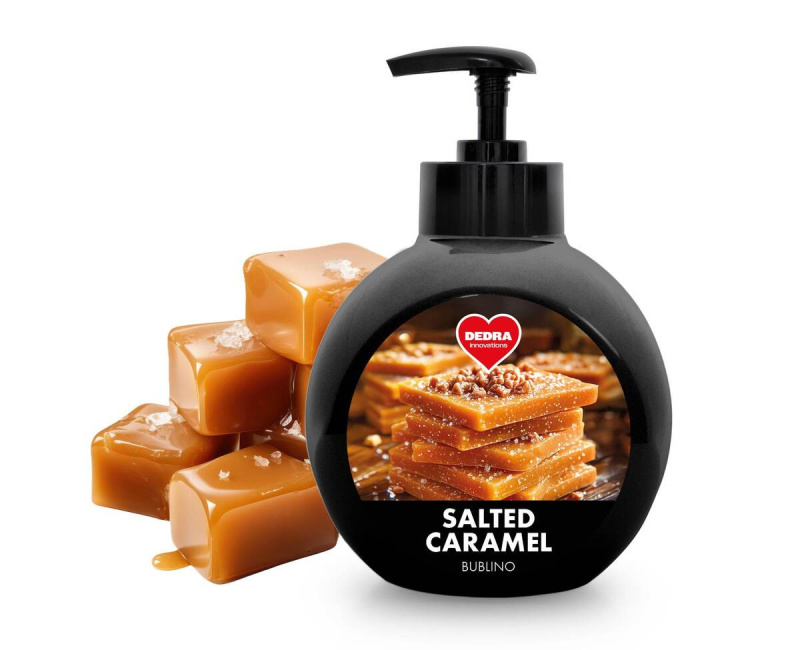 SALTED CARAMEL | šetrné mýdlo s glycerinem & aloe vera | BUBLINO |500 ml