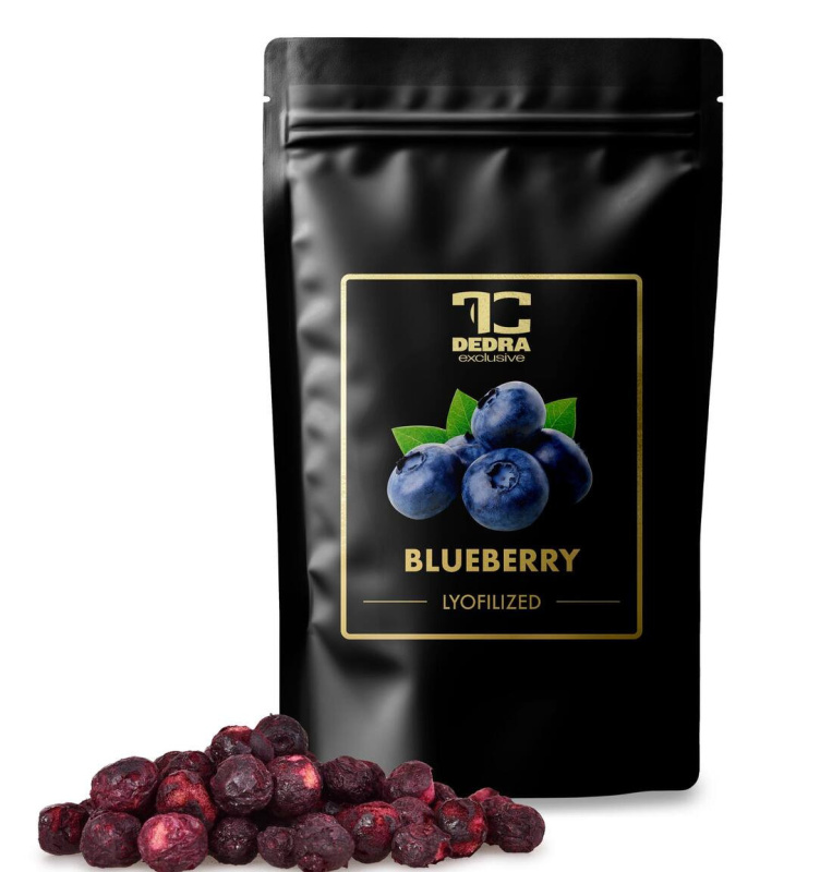 LESNÍ BORŮVKY | lyofilizované, celé ovoce sušené mrazem | 50 g