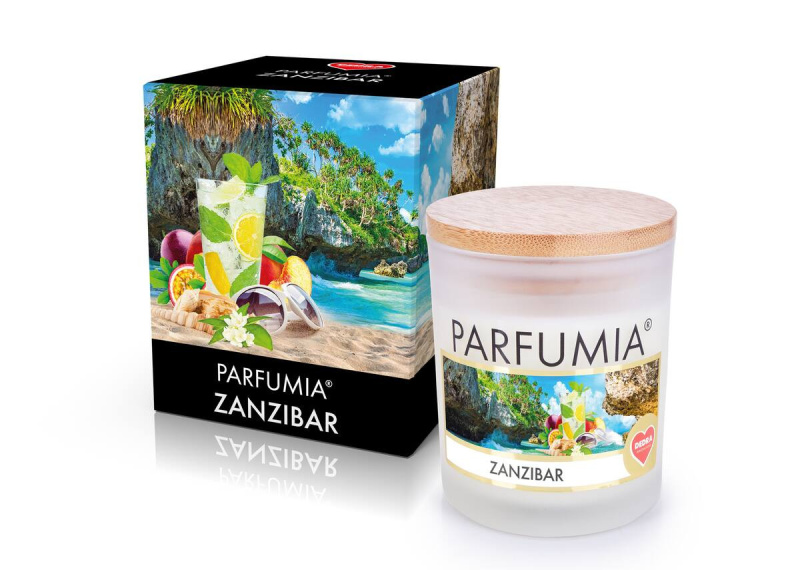 ZANZIBAR | sójová vonná svíčka | PARFUMIA® | 250 ml