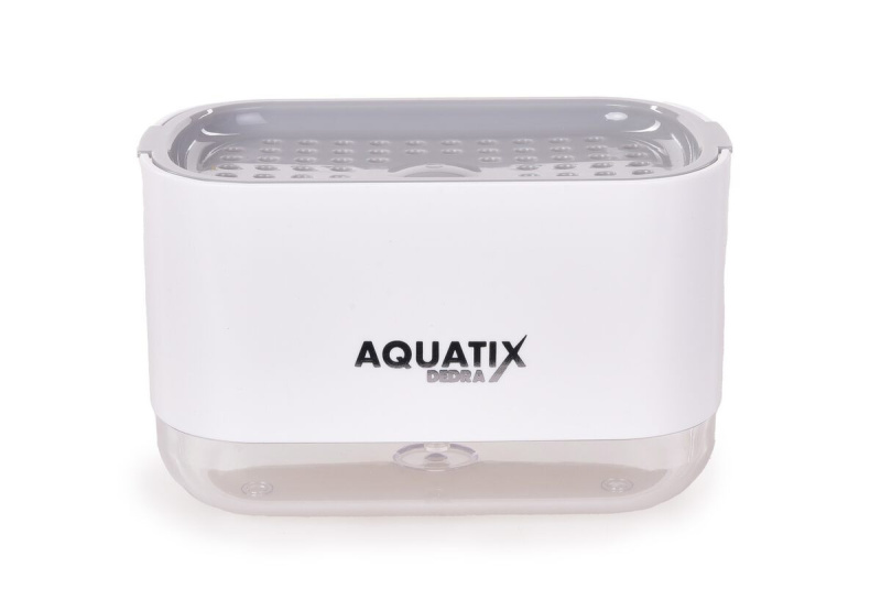 TRAMPOLÍNA | dávkovač mycího prostředku & odkapávač na houbičku | 200 ml | AQUATIX®