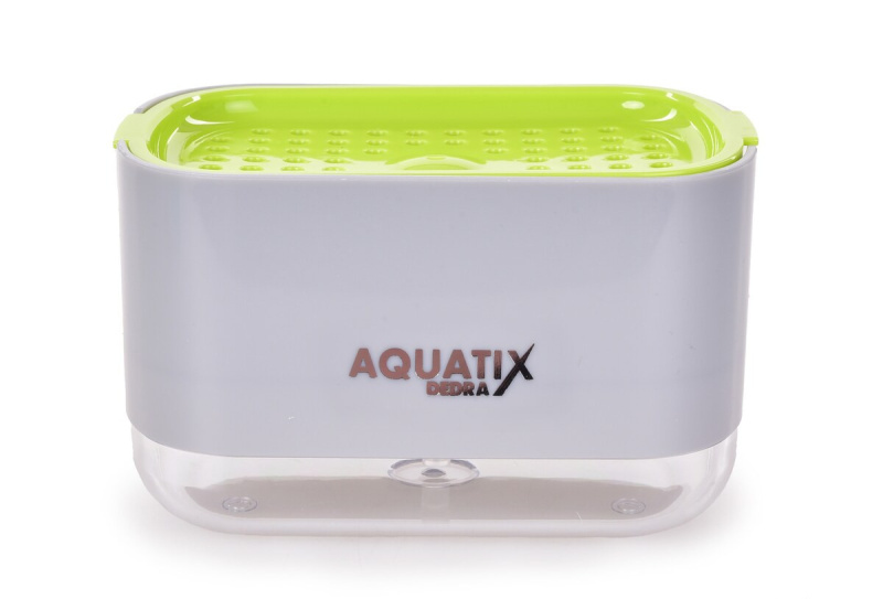 TRAMPOLÍNA | dávkovač mycího prostředku & odkapávač na houbičku | 200 ml | AQUATIX®
