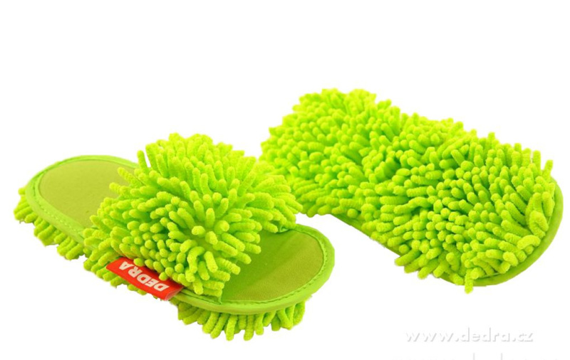 SAMOCHODKY® úklidové botky jasně zelené | velikost 41–45, délka 28 cm