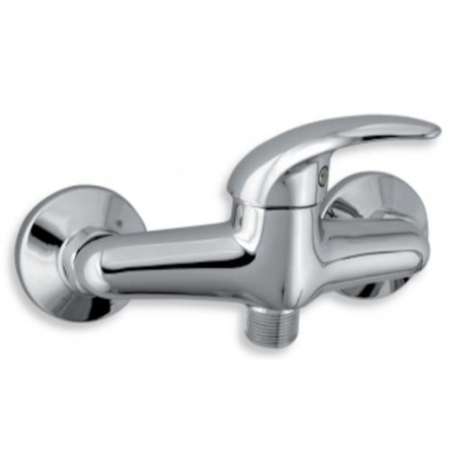 Baterie dřezová nástěnná 100 mm chrom
