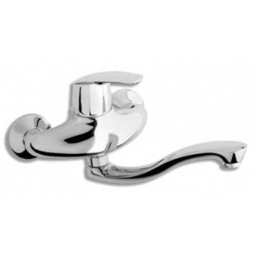 Novaservis Metalia 56 dřezová baterie s otočným ramínkem 150 mm chrom 56070/a.0 56070A.0