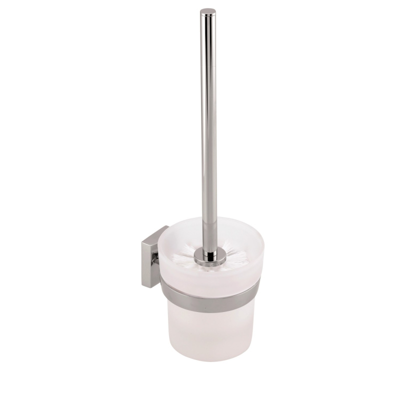 Novaservis Metalia 12 wc štětka x10 cm bílá/chrom 0233,0 0233.0