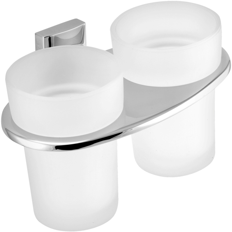 Novaservis Metalia 12 držák kartáčků chrom 0257.0