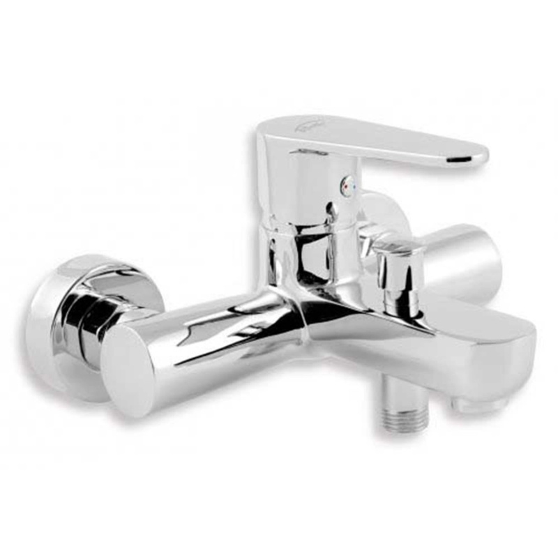 Baterie vanová nástěnná Novaservis TITANIA FRESH 96020/1,0 150 mm chrom