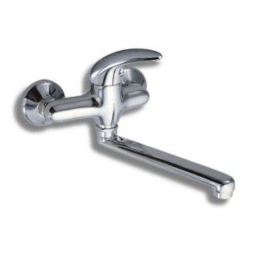 Novaservis Metalia 55 dřezová baterie s otočným ramínkem 150 mm chrom 55076L.0