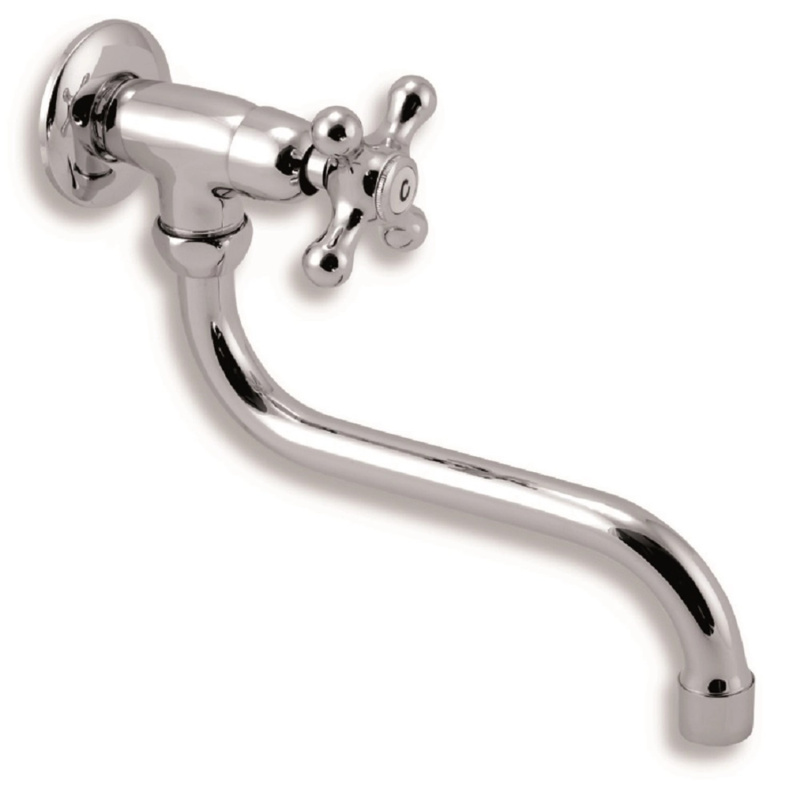 Umyvadlový ventil s otočným ramínkem Novaservis Titania Retro II chrom 99107.0