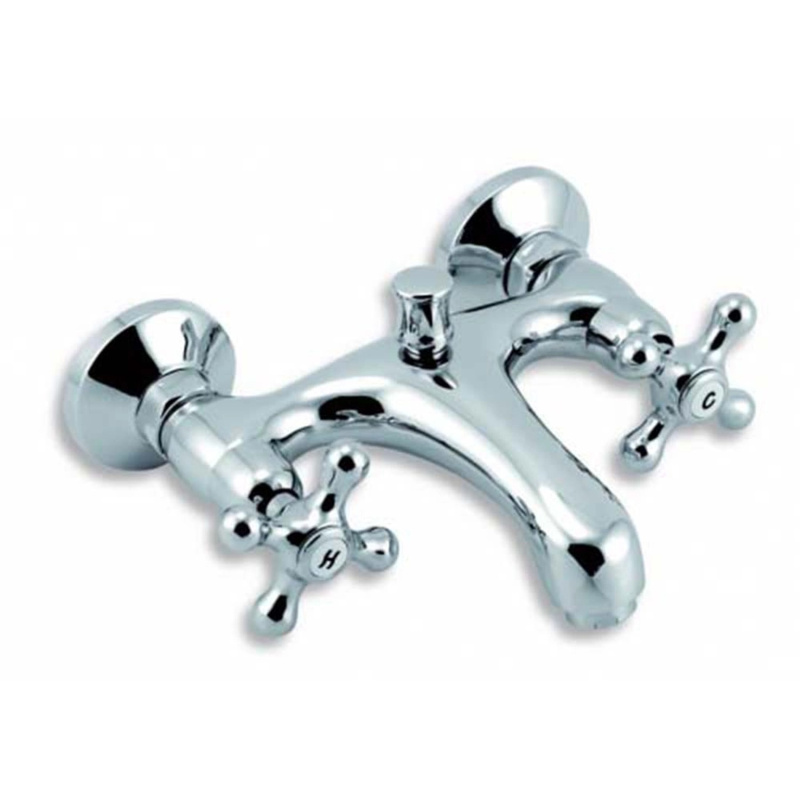 Vanová baterie bez příslušenství 150 mm Retro II chrom NOVASERVIS 99120/1,0