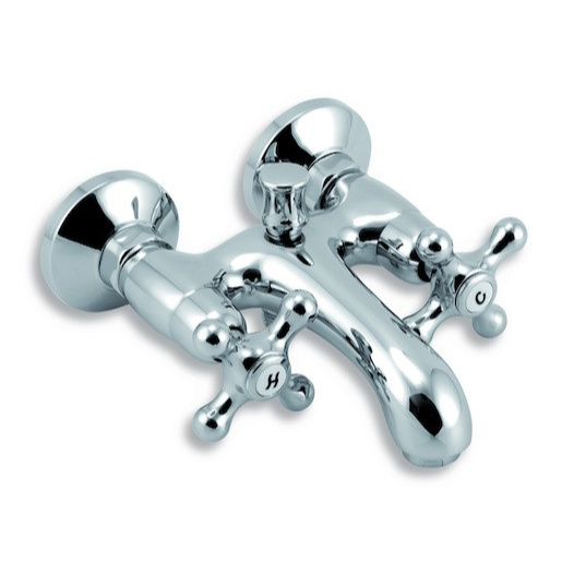 Vanová baterie bez příslušenství 100 mm Retro II chrom NOVASERVIS 99124/1,0