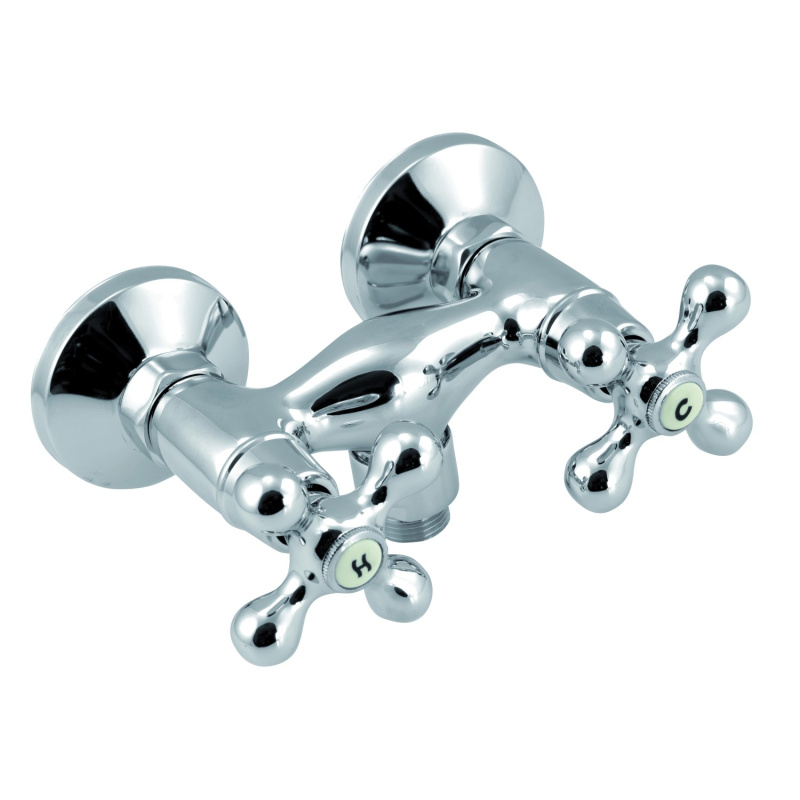 Sprchová baterie bez příslušenství 100 mm Retro II chrom NOVASERVIS 99164/1,0