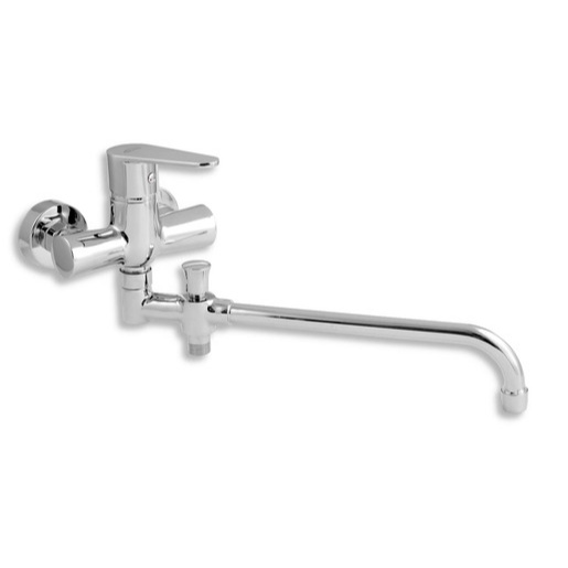 Baterie paneláková 100 mm chrom