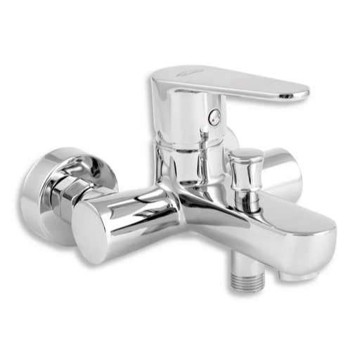 Baterie vanová nástěnná Novaservis TITANIA FRESH 96024/1,0 100 mm chrom
