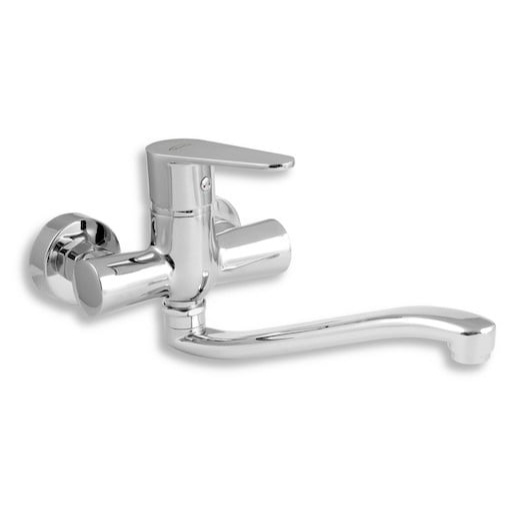 Baterie umyvadlová/dřezová nástěnná Novaservis TITANIA FRESH 96074,0 100 mm chrom