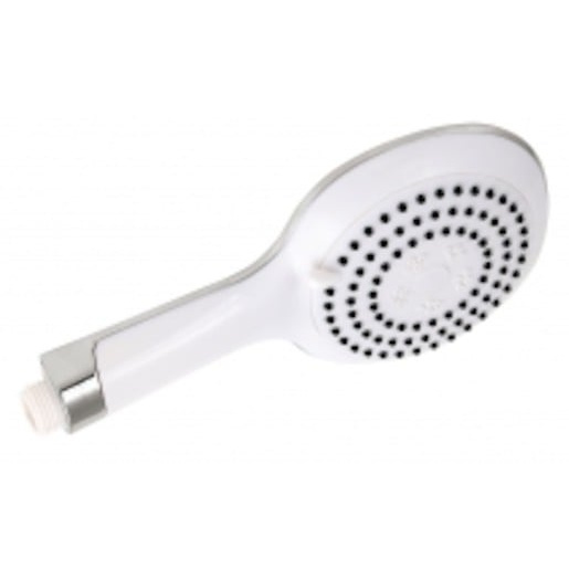 Sprchová ružice 3 - polohová bílá – chrom +RU/320,0