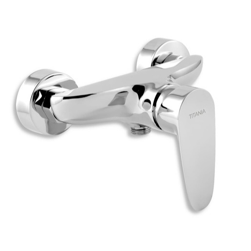 Sprchová baterie bez příslušenství 150mm Titania Smart chrom NOVASERVIS 98061/1,0