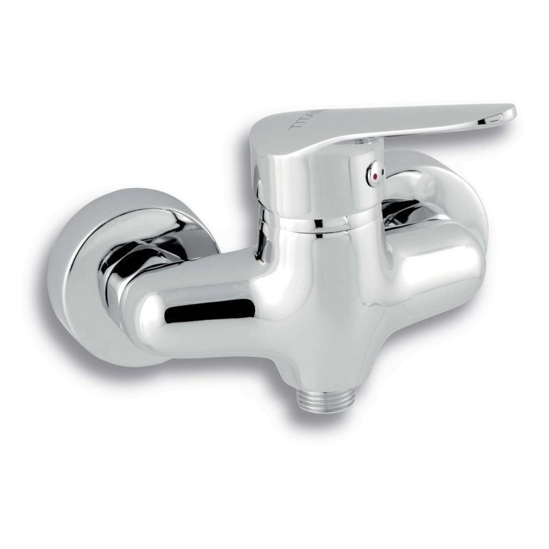 Sprchová baterie Novaservis Titania Iris New bez sprchového setu 100 mm chrom 94464/1.0