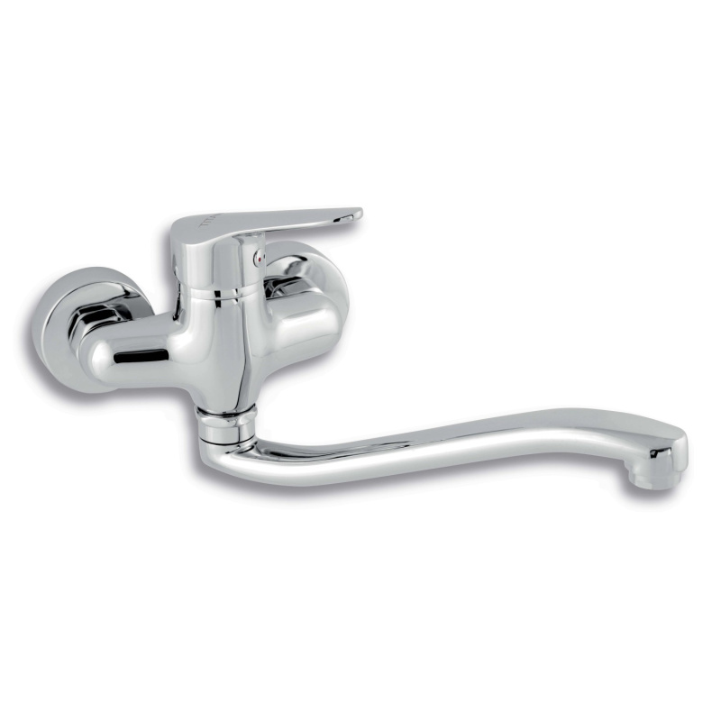Novaservis Titania Iris New dřezová baterie s otočným ramínkem 100 mm chrom 94474.0