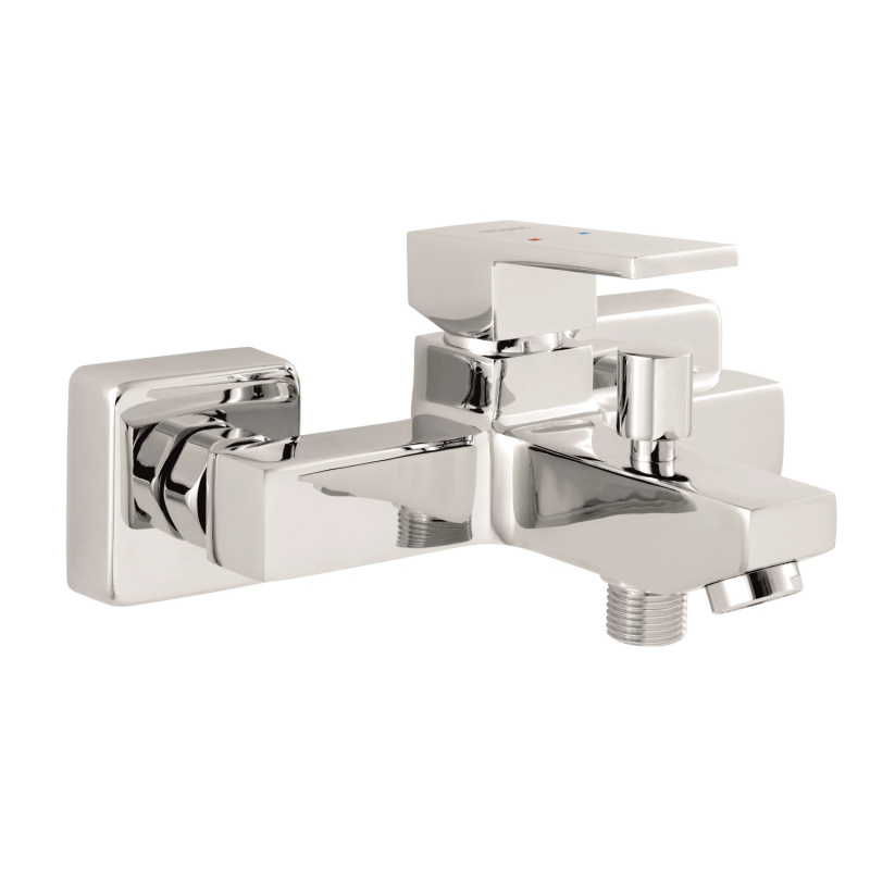 Vanová baterie bez příslušenství 150 mm Titania CUBE chrom NOVASERVIS 98820