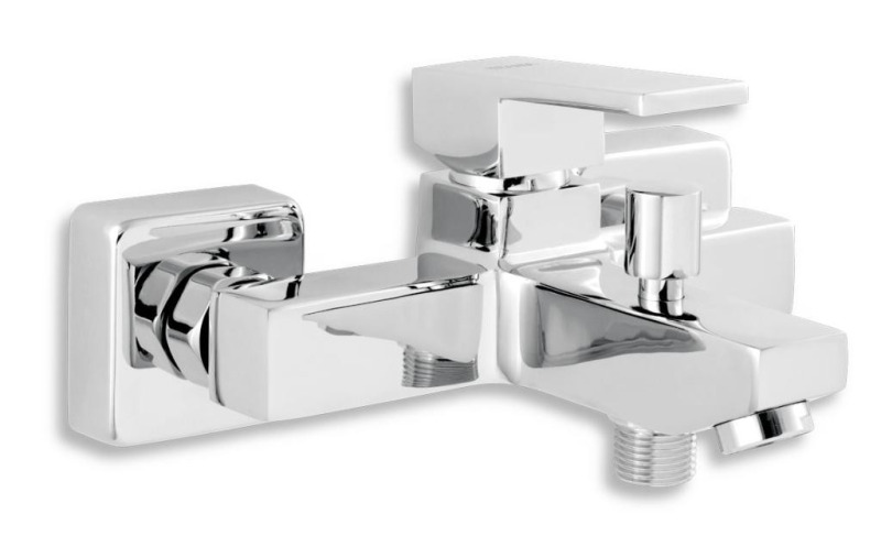 Vanová baterie bez příslušenství 150 mm Titania CUBE chrom NOVASERVIS 98820