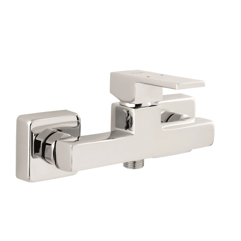 Sprchová baterie bez příslušenství 150mm Titania CUBE chrom NOVASERVIS 98860/1,0