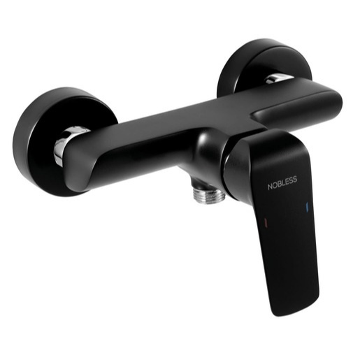 Sprchová baterie bez příslušenství 150 mm Nobless Tina černá NOVASERVIS 38061/1,5