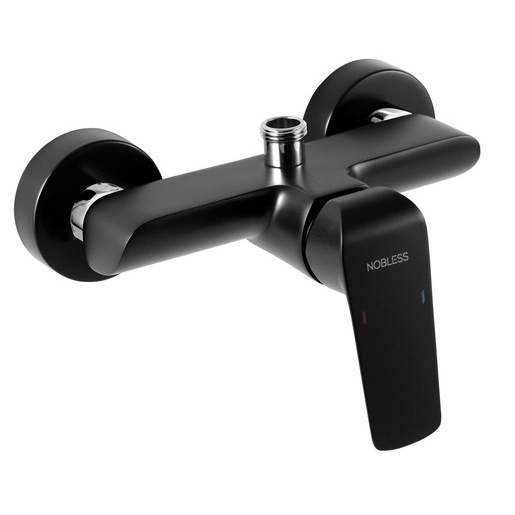 Sprchová baterie bez příslušenství 150 mm Nobless Tina černá NOVASERVIS 38062/1,5