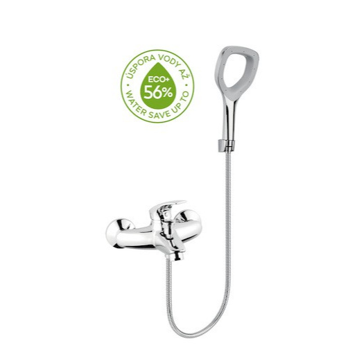 Baterie vanová nástěnná 150 mm chrom