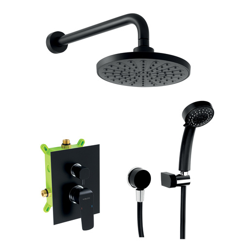 Sprchový set podomietkový 38051R,5 čierny